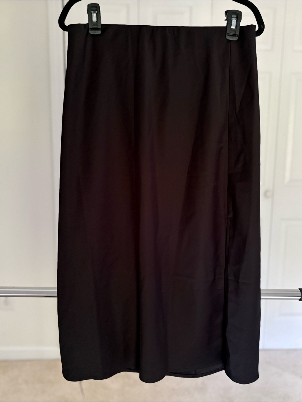 Classic Black Women's Straight Skirt